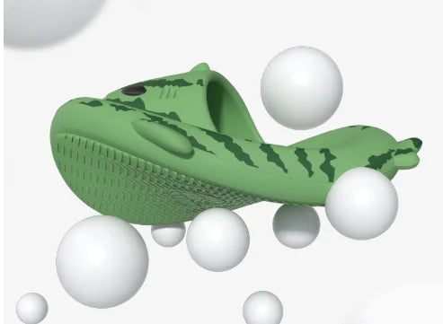 SharkBite Slide Sandals SlippersFun Shark-Themed Slippers for Indoor & Outdoor Foot Wear