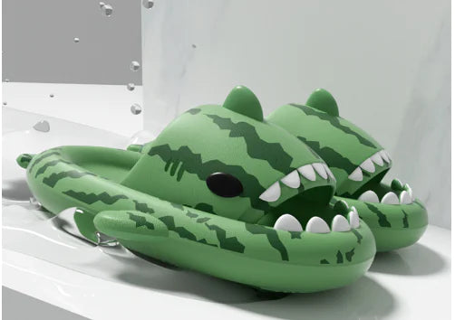 SharkBite Slide Sandals SlippersFun Shark-Themed Slippers for Indoor & Outdoor Foot Wear