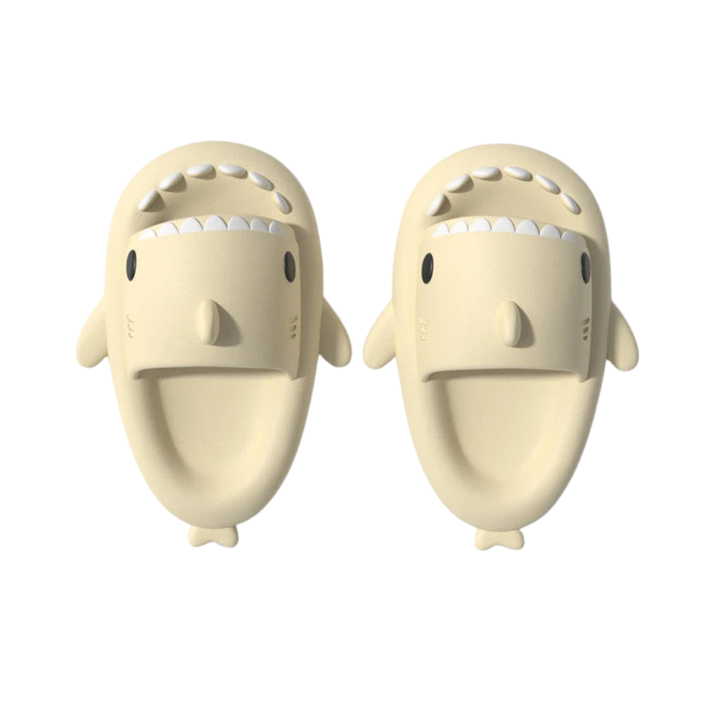 LUXEE™ Shark Slides – Cute & Comfy EVA Slippers for Women, Men & Kids | Non-Slip Indoor/Outdoor Summer Sandals