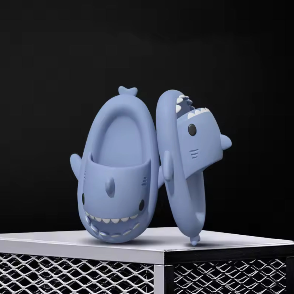LUXEE™ Shark Slides – Cute & Comfy EVA Slippers for Women, Men & Kids | Non-Slip Indoor/Outdoor Summer Sandals