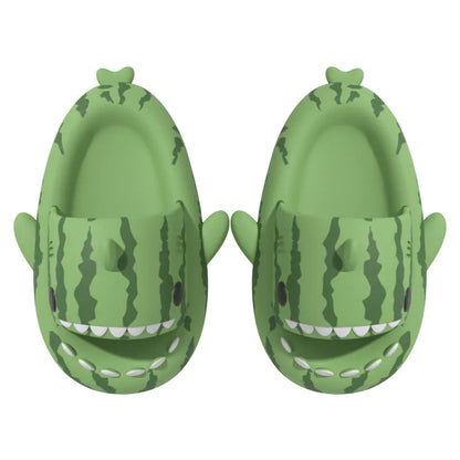 SharkBite Slide Sandals SlippersFun Shark-Themed Slippers for Indoor & Outdoor Foot Wear